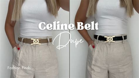 Celine triomphe belt dupe